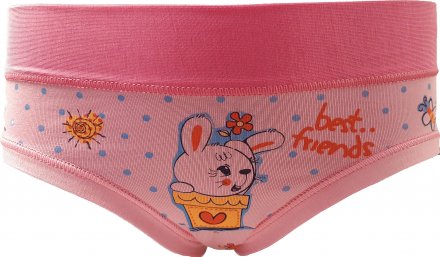Emy Bimba kalhotky dívčí s obrázkem králíčka 2171 růžové